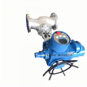 電動截止閥J941H-64  DN150（耐磨、耐高溫、